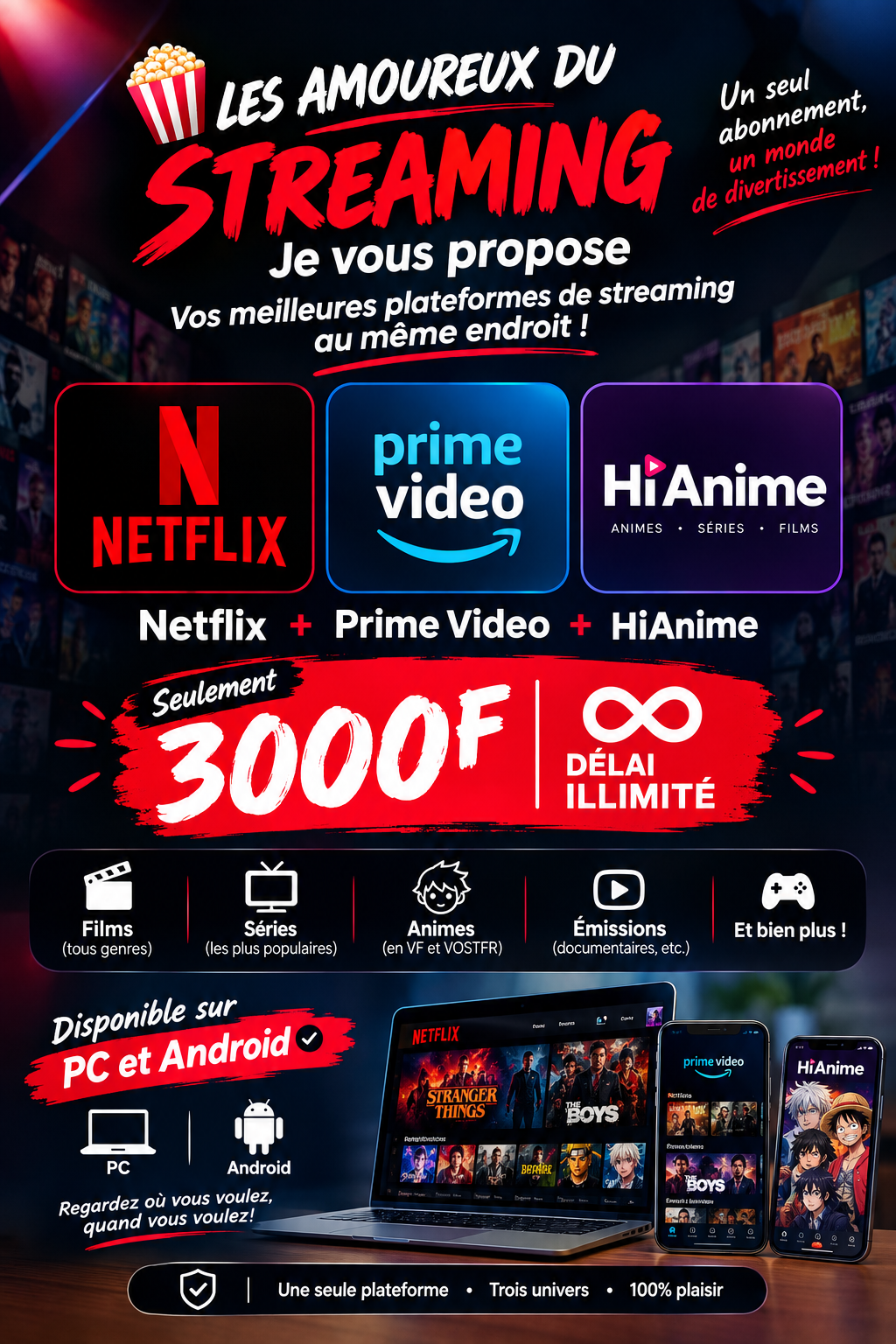 💥 LE PACK STREAMING ULTIME